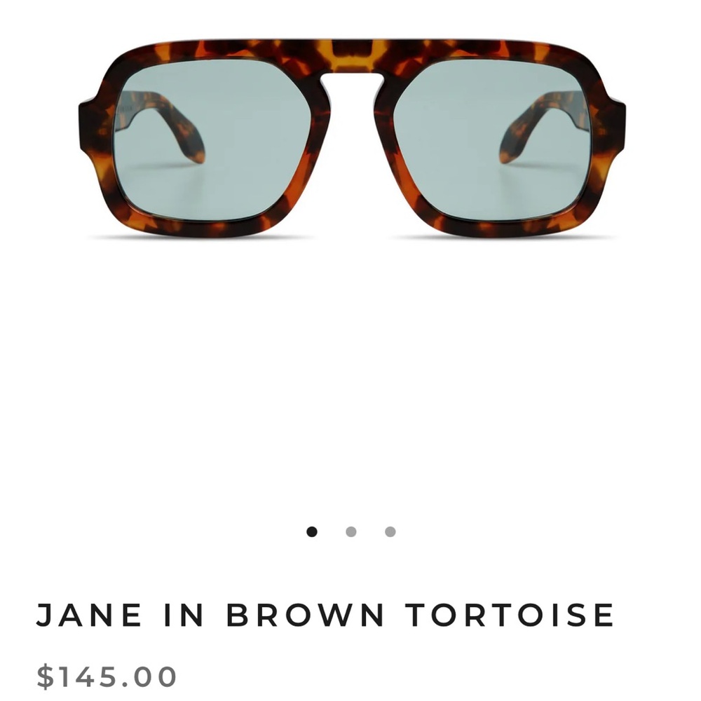 Elisa Johnson “Jane” Brown Tortoise Sunglasses